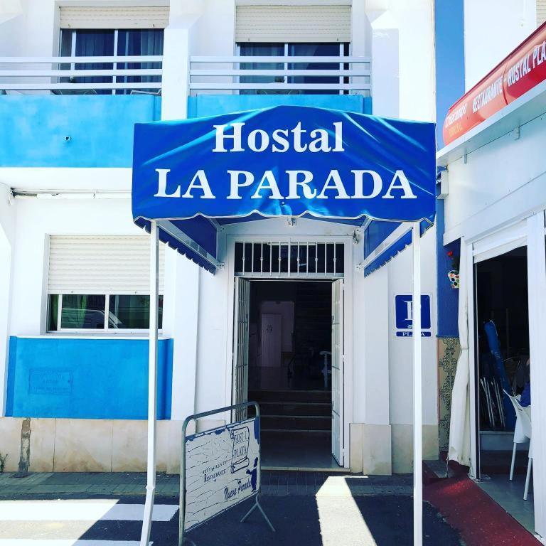 Hostal La Parada Hotel Huelva Bagian luar foto